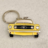 Classic 1965 Ford Mustang Metal Keyring – American Muscle Car Collectible