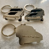 1970 Ford Capri metal keyring vintage car gift for enthusiasts
