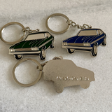 1971 Ford Capri metal keyring classic automotive gift for car guys