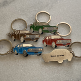 1973 Ford TC Cortina metal keyrings classic Australian car gifts