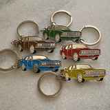 1973 Ford TC Cortina metal keyrings classic Australian car gifts