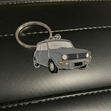 1974 Mini Clubman Metal Keyring – Classic British Car Collectible