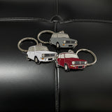 1974 Mini Clubman Metal Keyring – Classic British Car Collectible
