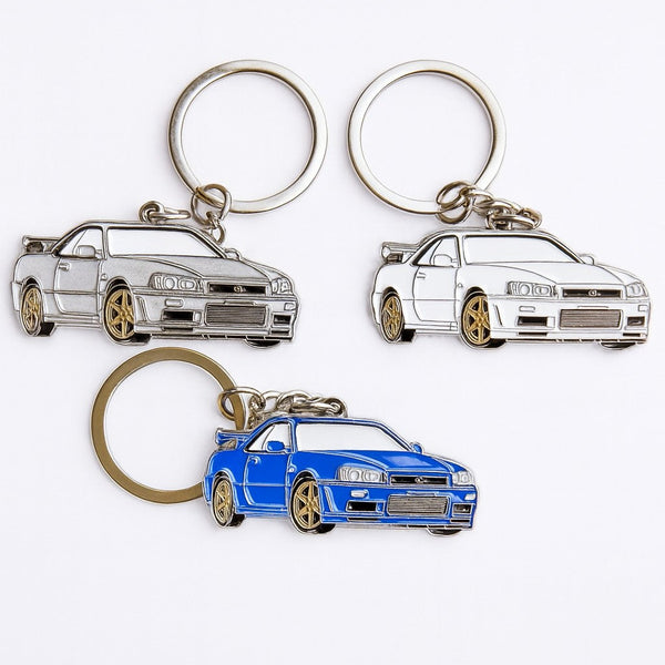 Nissan Skyline GT-R R34 Keychains