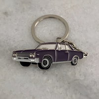 Classic 1965 Buick Skylark Metal Keyring – American Muscle Car Collectible