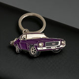 Chateau Mauve Holden HQ Monaro metal car keyring vintage accessory