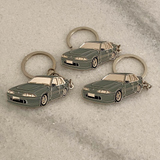 Classic Holden VL Walkinshaw Metal Keyring – Australian Muscle Car Collectible in Panorama Silver