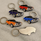 Ford Falcon XA GT metal keyrings classic Australian muscle car gifts