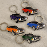 Ford Falcon XA GT metal keyrings classic Australian muscle car gifts