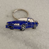 Formula Blue Holden VK Brock Commodore metal keyring Blue Meanie gift