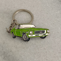 Classic Holden HQ Monaro Metal Keyring – Australian Muscle Car Collectible
