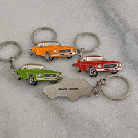 Classic Holden HQ Monaro Metal Keyring – Australian Muscle Car Collectible
