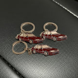 Permanent Red Holden VL Brock Commodore metal keyring classic Aussie car gift