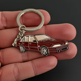 Permanent Red Holden VL Brock Commodore metal keyring classic Aussie car gift