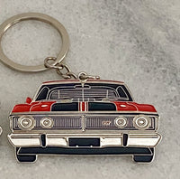 Ford Falcon XY GT Metal Keyring | Classic Australian Muscle Car Collectible & Gift - Muscle Car Gifts