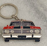 Ford Falcon XY GT Metal Keyring | Classic Australian Muscle Car Collectible & Gift - Muscle Car Gifts