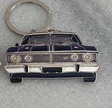 Ford Falcon XY GT Metal Keyring | Classic Australian Muscle Car Collectible & Gift - Muscle Car Gifts