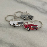 1974 Mini Clubman Car Enthusiast Metal Keyrings