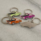 Valiant Charger Metal Keyrings