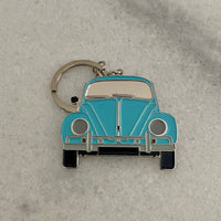 Volkswagen Beetle Bug Metal Keyrings