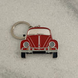 Volkswagen Beetle Bug Metal Keyrings