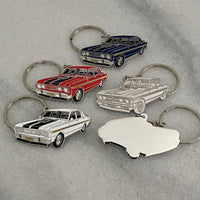 Ford Falcon XY GT Metal Keyrings