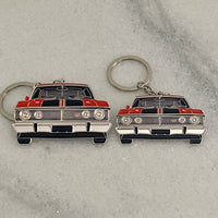 Ford Falcon XY GT Metal Car Keyrings