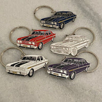 Ford Falcon XY GT Metal Keyrings