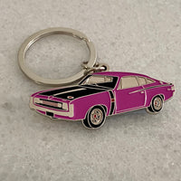 Valiant Charger Metal Keyrings